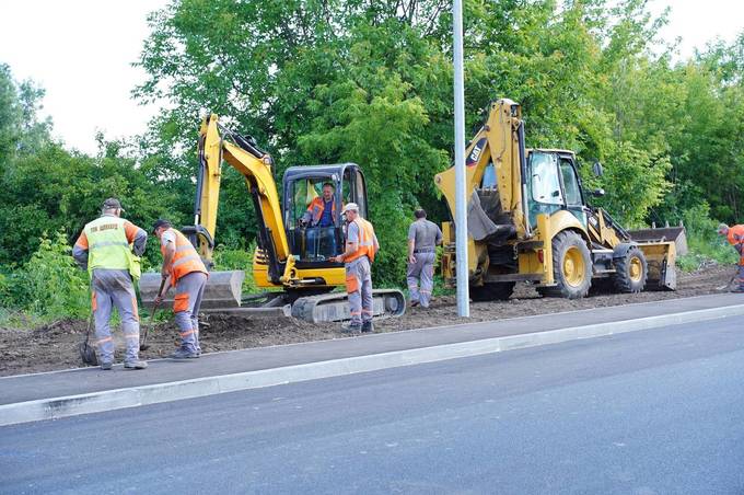 У Вінниці завершується будівництво нової дороги по вулиці Гонти