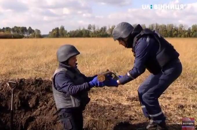 Понад сотню снарядів часів другої світової війни виявили на Вінниччині