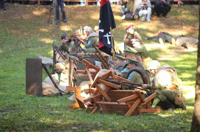 Реконструктори з усієї України відтворювали у Вінниці події 1919 року