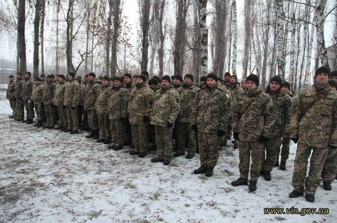 Резервісти Вінниччини приступили до навчань з бойової підготовки