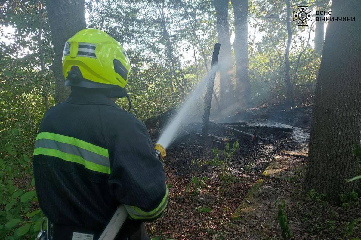 20 виїздів за добу: рятувальники Вінниччини борються з масовими пожежами