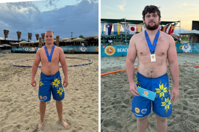 Вінницькі спортсмени стали переможцями чемпіонату світу та світової серії з пляжної боротьби