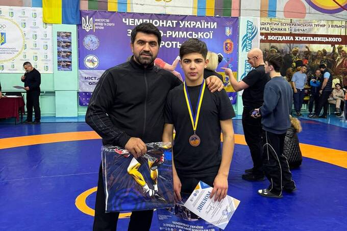 Вінничанин став бронзовим призером чемпіонату України з греко-римської боротьби