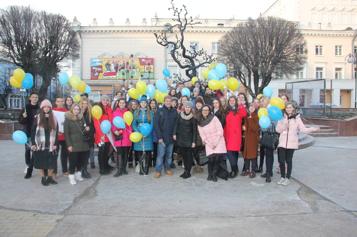 У Вінниці відбулася акція пам’яті Героям Небесної Сотні