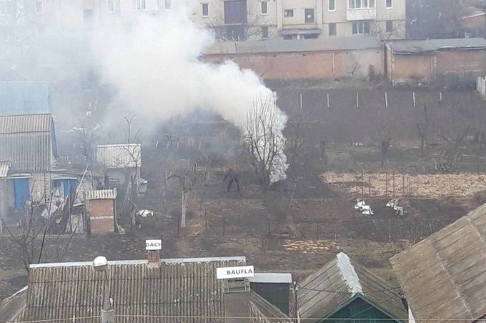 Муніципальна поліція розпочинає рейди містом по виявленню випадків спалювання відходів рослинного походження