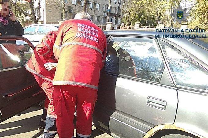 На вулиці Привокзальній водій "Mazda" через погіршення самопочуття в'їхав у "Mercedes"