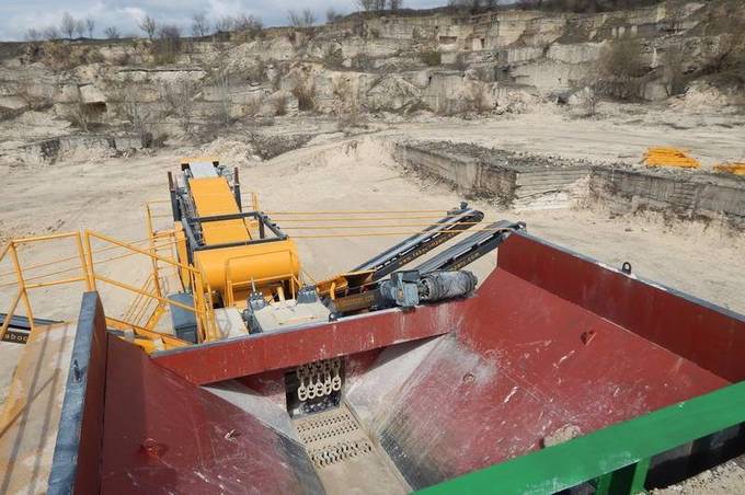 На Вінниччині запустили виробничу лінію підприємства з видобування вапняку