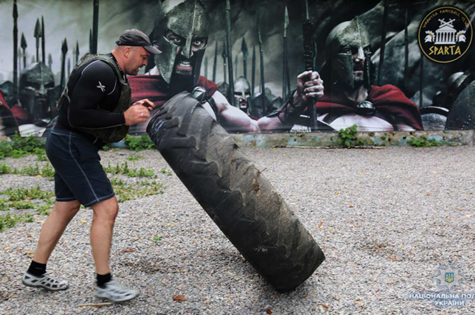 У Вінниці працівники спецпідрозділу «КОРД» провели змагання з кросфіту в пам'ять про загиблих на Сході України