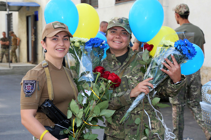 Вінницькі поліцейські повернулись зі Сходу України