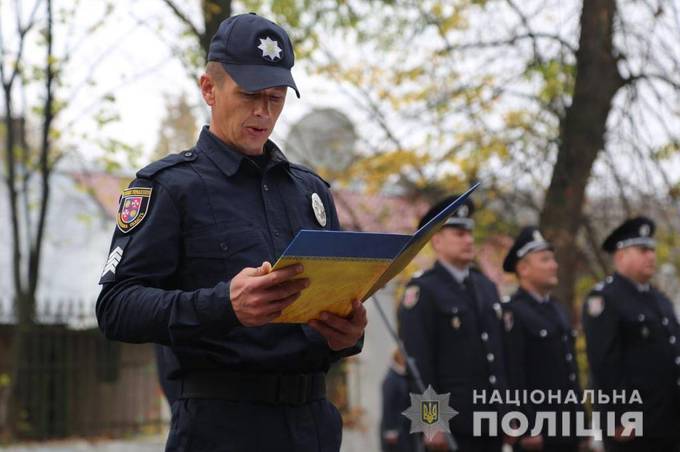 30 поліцейських Вінниччини присягнули на вірність українському народові