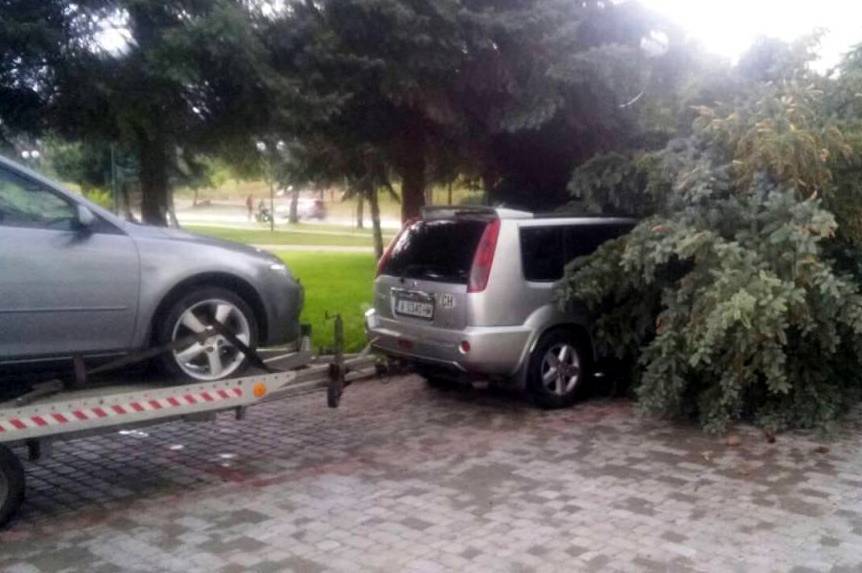 Вінницька область: бійці ДСНС ліквідували наслідки негоди