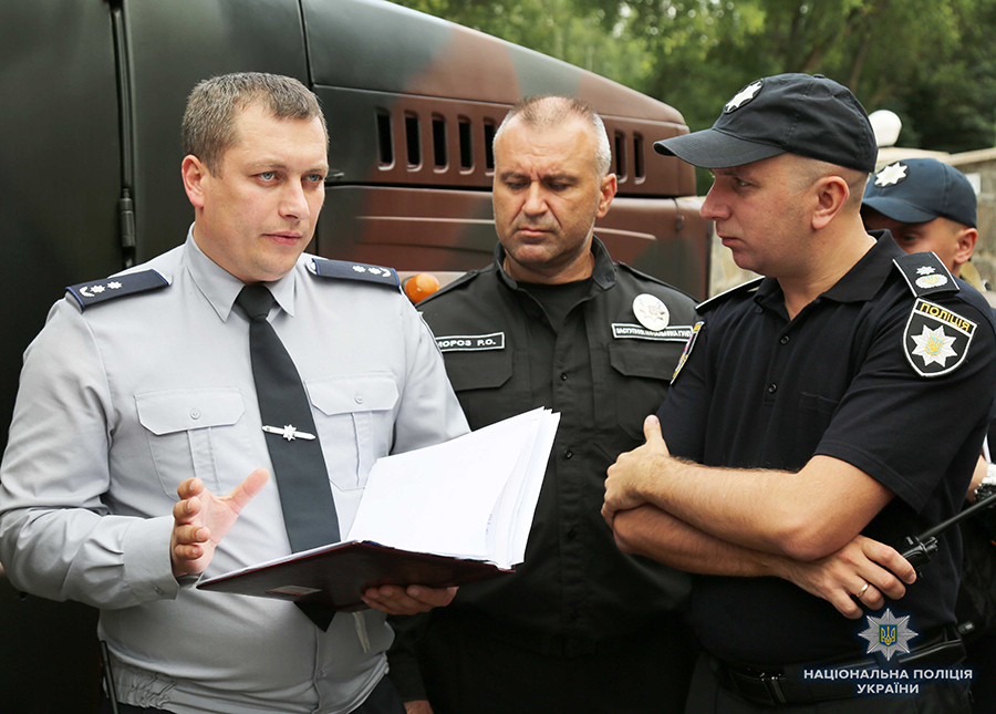 У Вінниці поліцейські провели навчання з визволення заручників