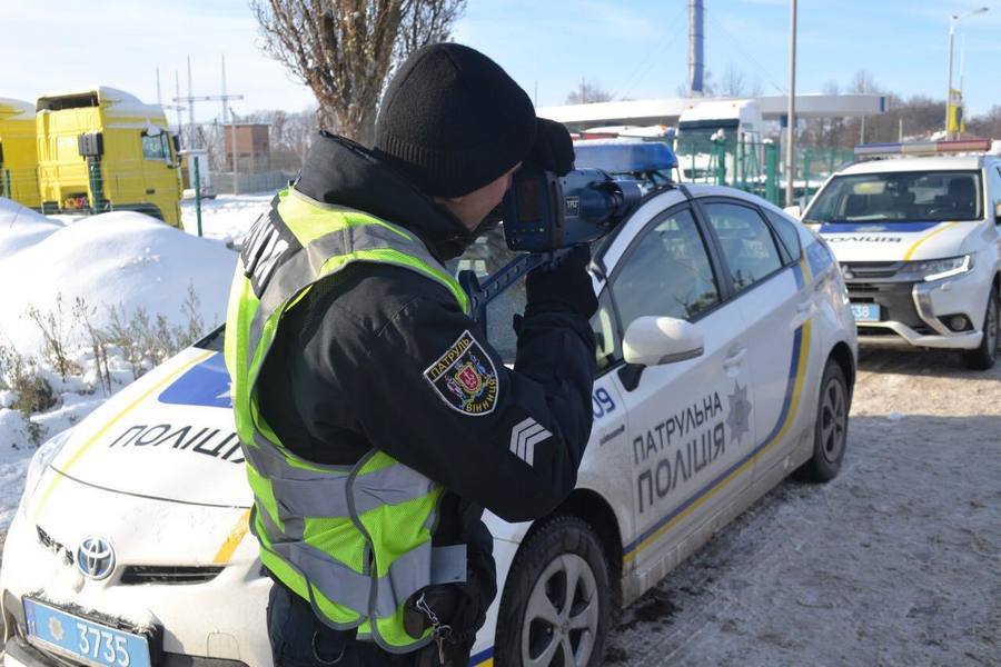 28 протоколів за 2 години - гарна робота поліцейських під Вінницею