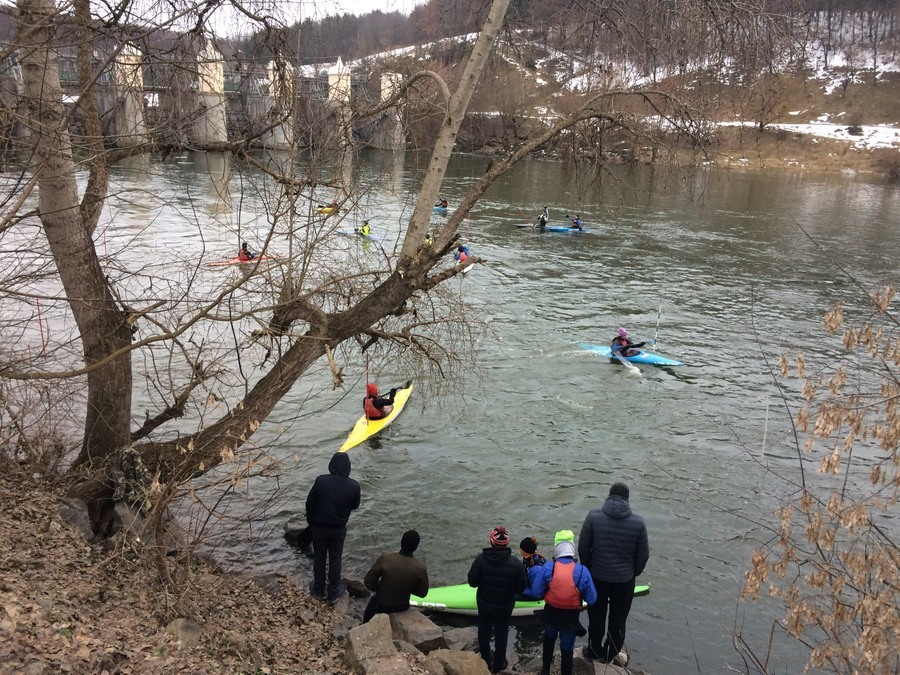 У Вінниці відбувся міський чемпіонат з веслувального  слалому