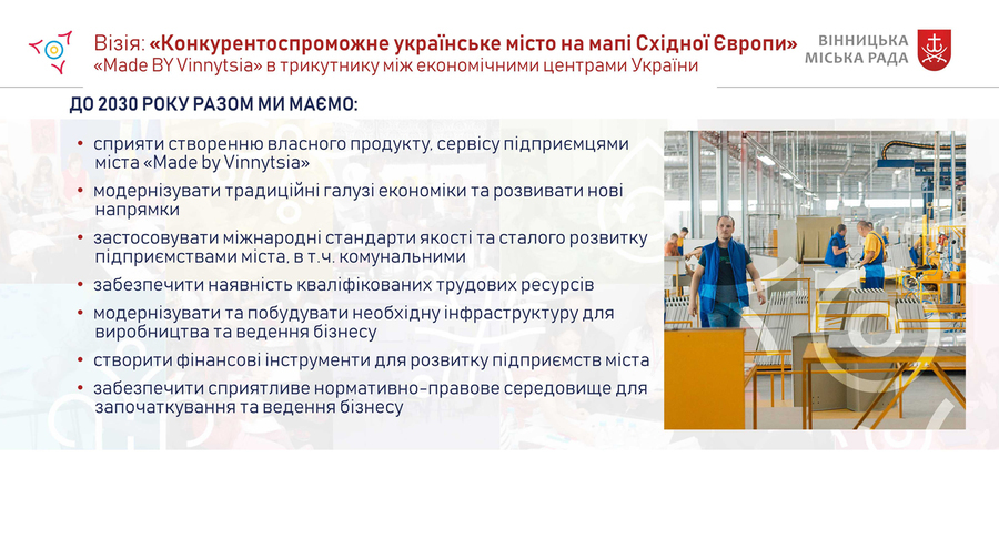 У Вінниці затвердили Концепцію інтегрованого розвитку Вінниці до 2030 року