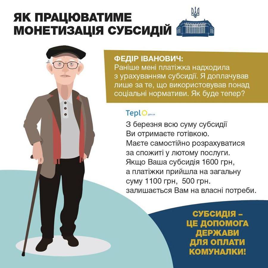 До уваги субсидіантів! Не хвилюйтеся, якщо у березні в платіжках не побачите субсидії