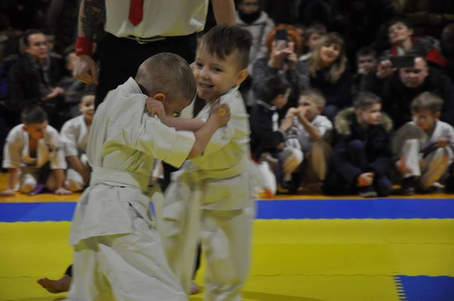 Вінницькі малюки вийшли на татамі