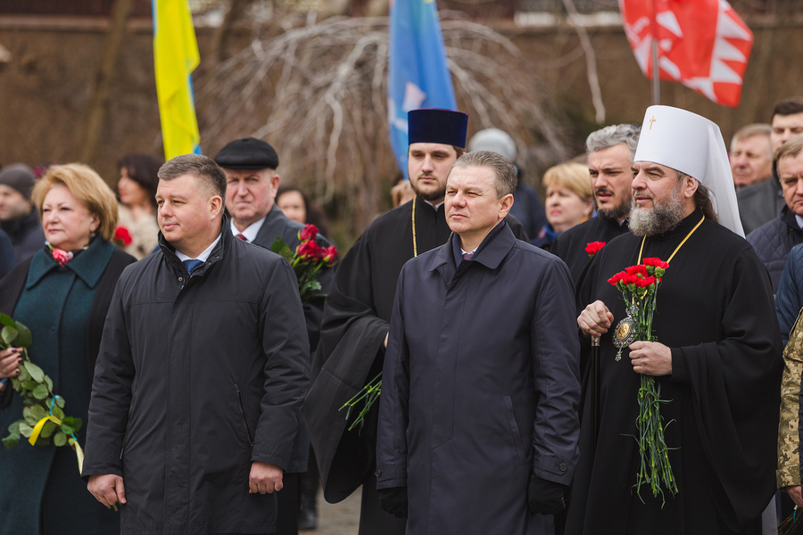 Сьогодні вінничани вшанували пам'ять Великого Кобзаря 