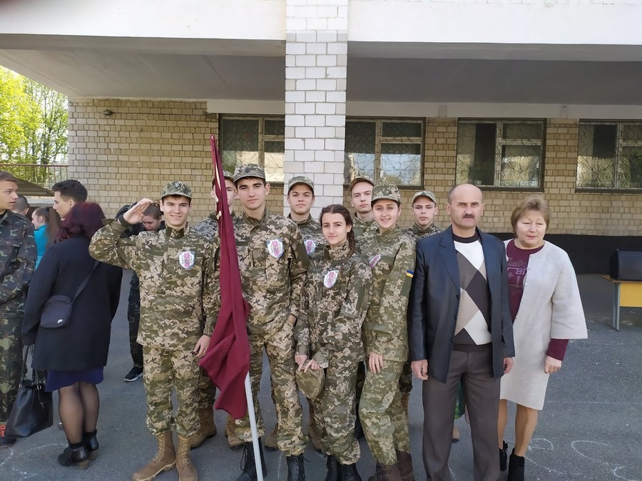 Вінницькі школярі взяли участь у патріотичній грі «Сокіл»