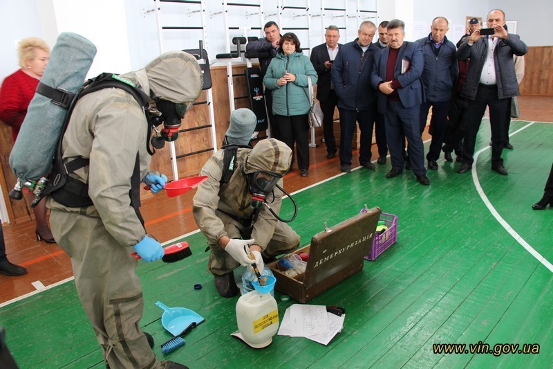 В Іллінецькій міській ОТГ провели навчання щодо реагування на надзвичайні ситуації