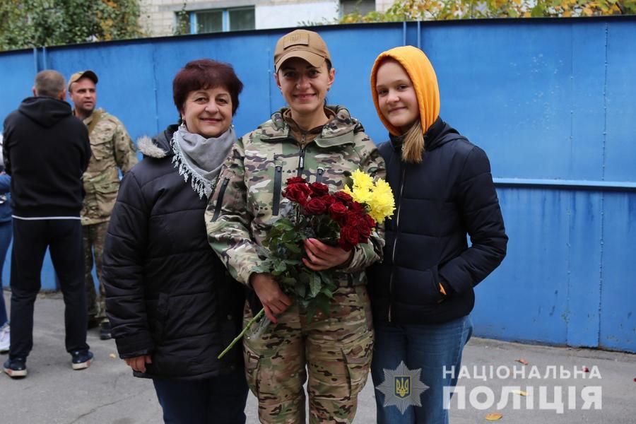 Зведений загін вінницьких правоохоронців повернувся зі Сходу