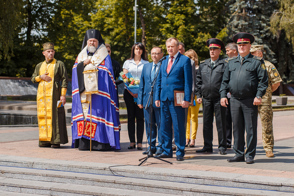 Нацгвардійці військової частини 3008 склали присягу на вірність українському народові