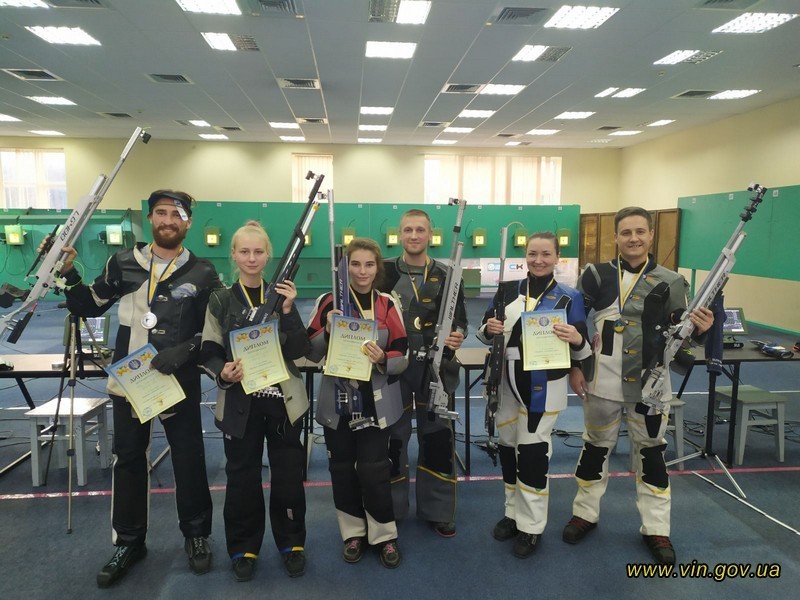 Вінничани  Олег Царьков та Олеся Чайка стали чемпіонами України зі стрільби 