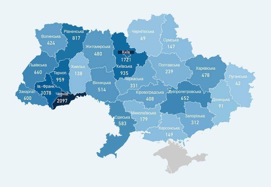 Інформація про поширення коронавірусної інфекції COVID-19 станом на 8 травня 2020 року