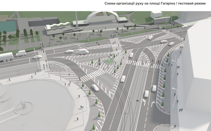 Площа Гагаріна стане безпечнішою